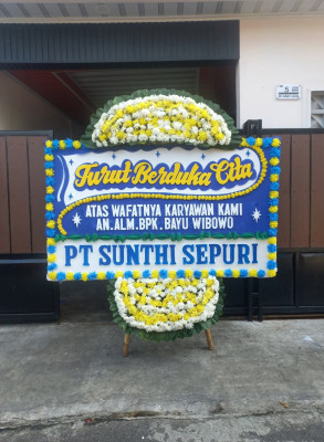Papan Bunga Duka di Talang Betutu