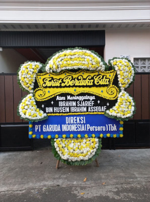 Papan Bunga Duka di Talang Betutu