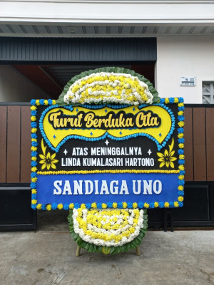 Papan Bunga Duka di Talang Betutu