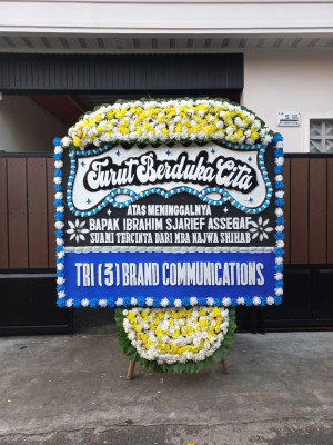 Papan Bunga Duka di Talang Betutu